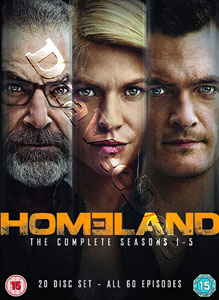 Homeland |Complete Seasons 1-5 |   DVD